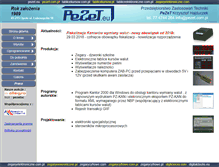 Tablet Screenshot of pezet.com.pl